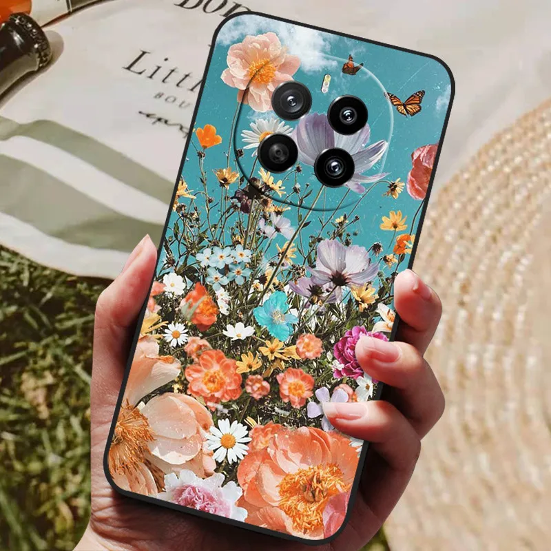 Luxury Painted Silicone Phone Case - Protective Back Cover