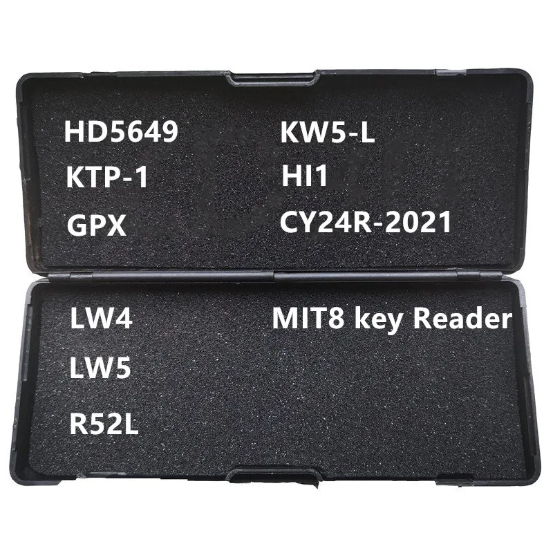 Enhanced Product Title: Multi-Function Lishi 2-in-1 Key Reader