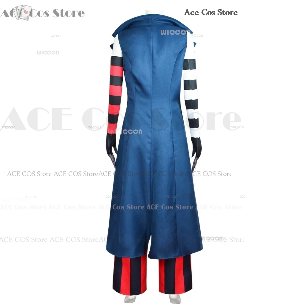 Hasbin Velvette Hotel Cosplay Outfit Costume Wig Earring 3V Vees VVV Halloween Party Demon Carnaval Anime Cosplay Women Clothes 36