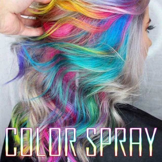 8 colors Disposable Hair Chalk Powder Temporary Hair Color Spray Pastel  Salon Styling Tool Hair Dye Color Paint Soft Accessories - AliExpress