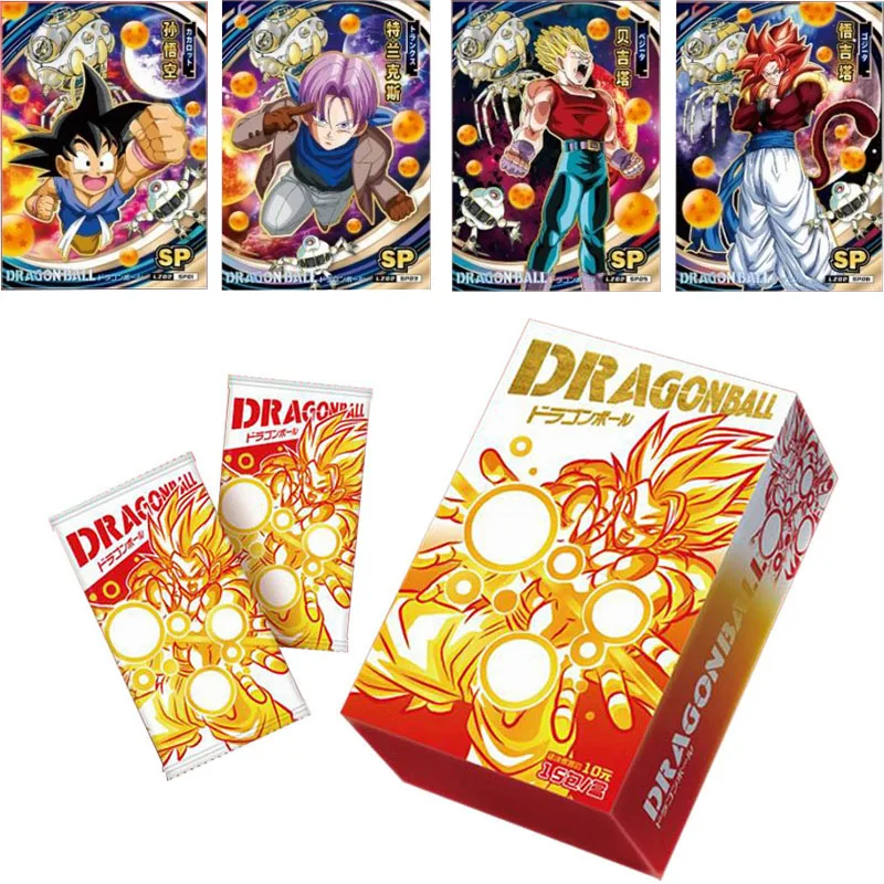 

Dragon Ball Galaxy Journey Special Cards Collect Booster Box Anime Characters Limited EX SSP SP Smooth Flash Card Toys For Gift