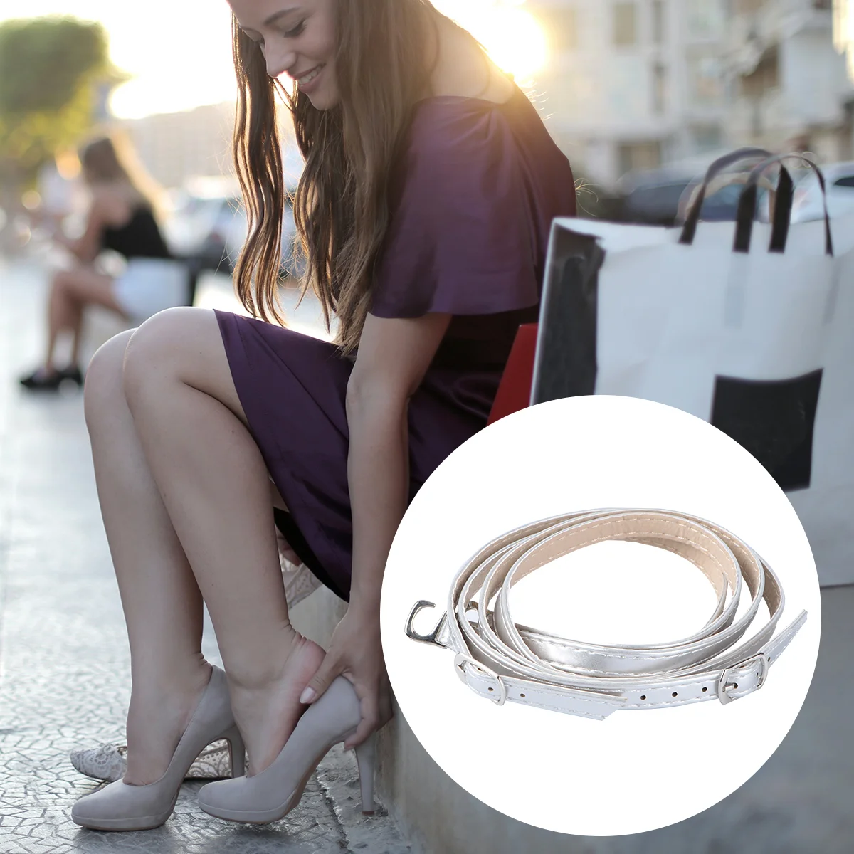 Рисунок 5 - Съемные шнурки для женских сандалий