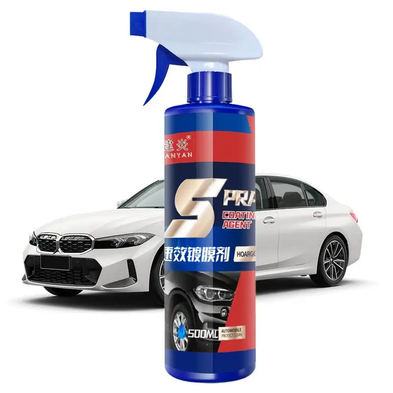 

Ceramic Car Polish Spray Ceramic Coating Spray For Cars 500ML Ceramic Spray Hydrophobic Formula And Uv Protectant Wax For Car