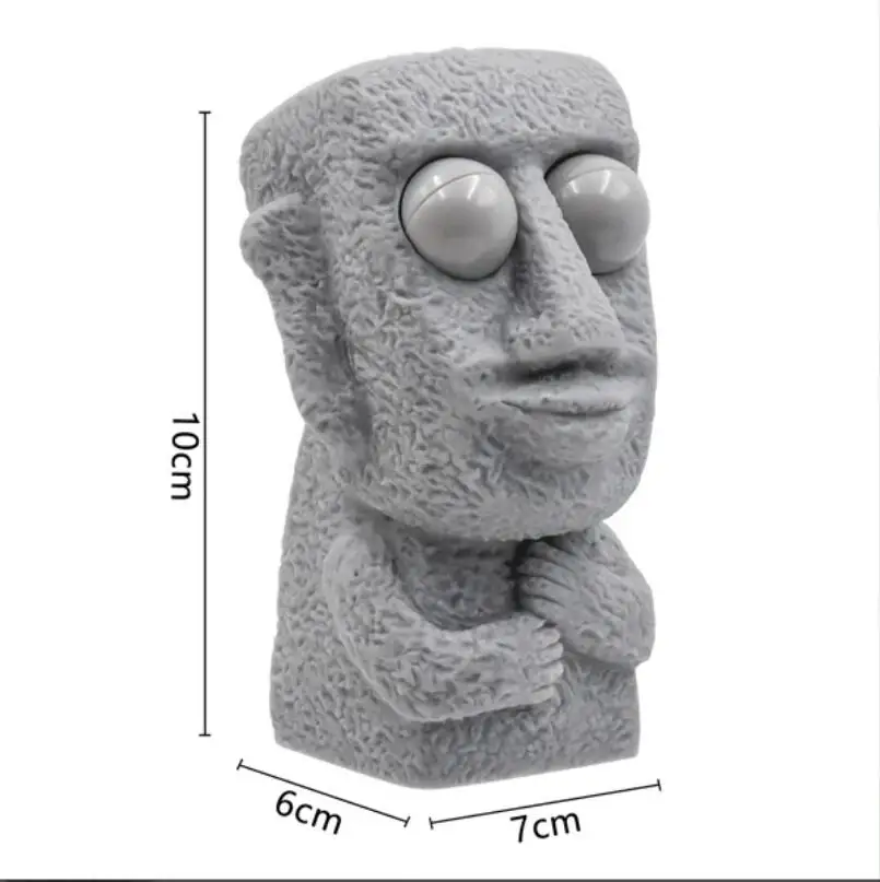 New Limited Funny Stone Meme, Moai Head T-Shirt