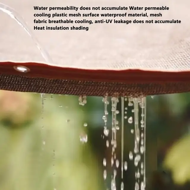 Árnyékos Ruhák 90% -Os Lombkorona Vízálló Ponyvás Sátor Árnyék Hdpe Háló Korszerűsített Grommets Napsugárzással Otthoni Üvegházhatású Növények Számára - Image 2