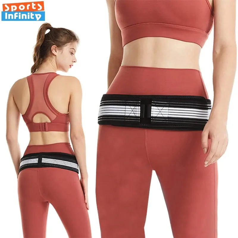 Waist Trainer Lumbar Pain Relief Belt Lower Back Support Hip Braces Sacroiliac Joint Pelvic Support