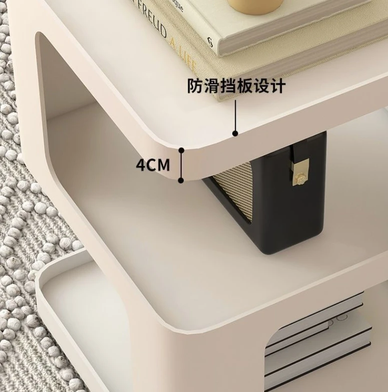 Sofa small bedside table simple modern coffee table several side living room
