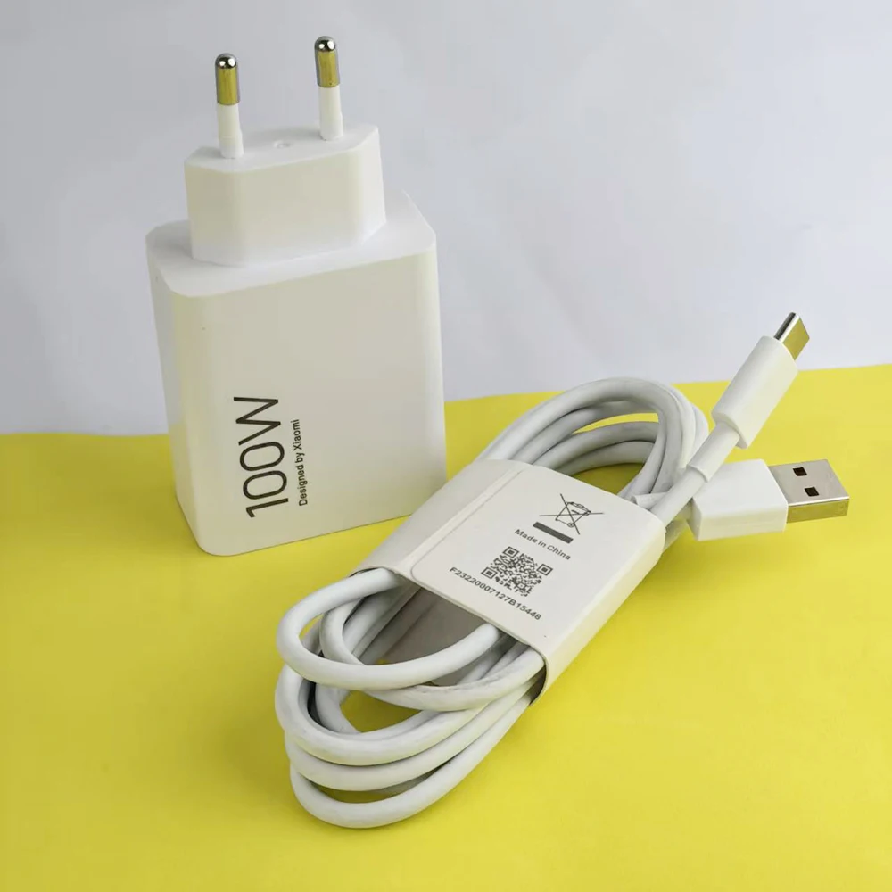 Xiaomi 100W Turbo Fast Charger with Type C Cable (EU Edition)