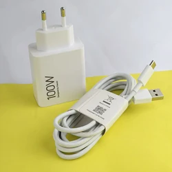 Xiaomi 100W Turbo Fast Charger with Type C Cable (EU Edition) - EU and 2m Cable