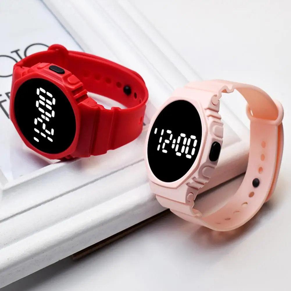 

Fashion Men Women Unisex Digital Watch Electronic Watch Silicone Watchband Smart Sport Watch Women Watches Wristwatch