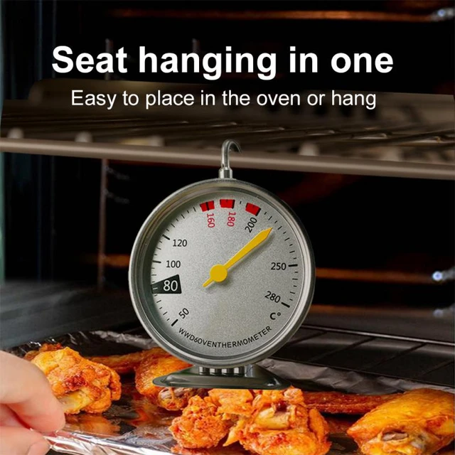 Stainless Steel Oven Thermometer Grill Meat Thermometer Dial Temperature  Gauge Gage Cooking Food Probe Kitchen BBQ Tools - AliExpress