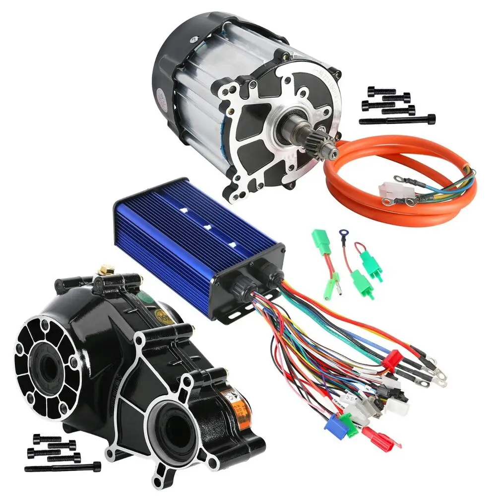 72V 1500W Motore Elettrico Brushless Regolatore Differenziale Gokart Atv Quad Buggy