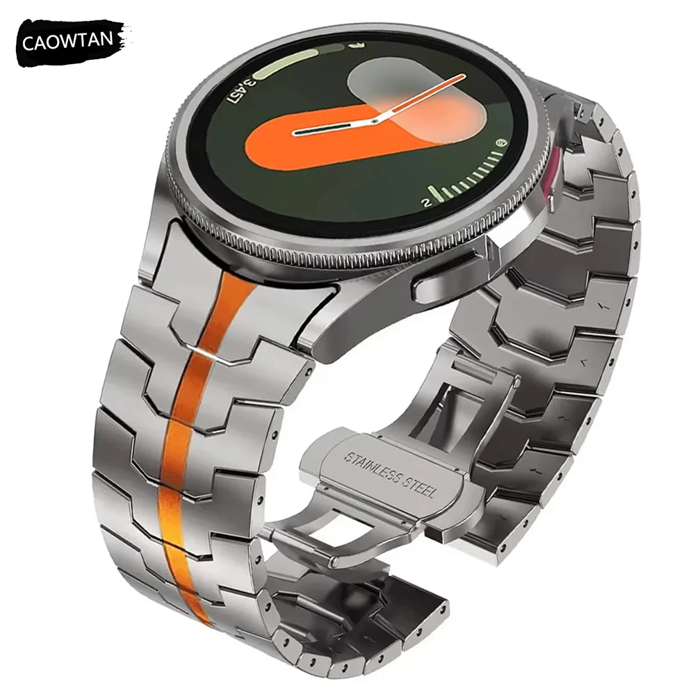 Premium Stainless Steel No-Gaps Watch Band Strap