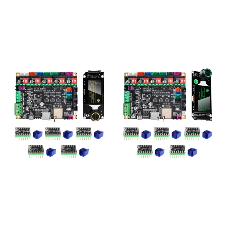 

3D Printer Motherboard Kit MKS TinyBee V3 ESP32 Wifi Controller MINI12864 LCD
