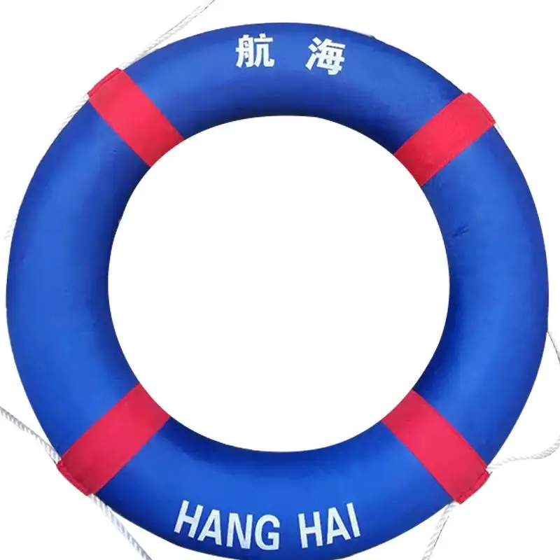 Colored Swim Ring Large Buoyancy Thickened Foam Mediterranean Flood Fighting Swim Float Water Surfing Safety Products Life Buoy
