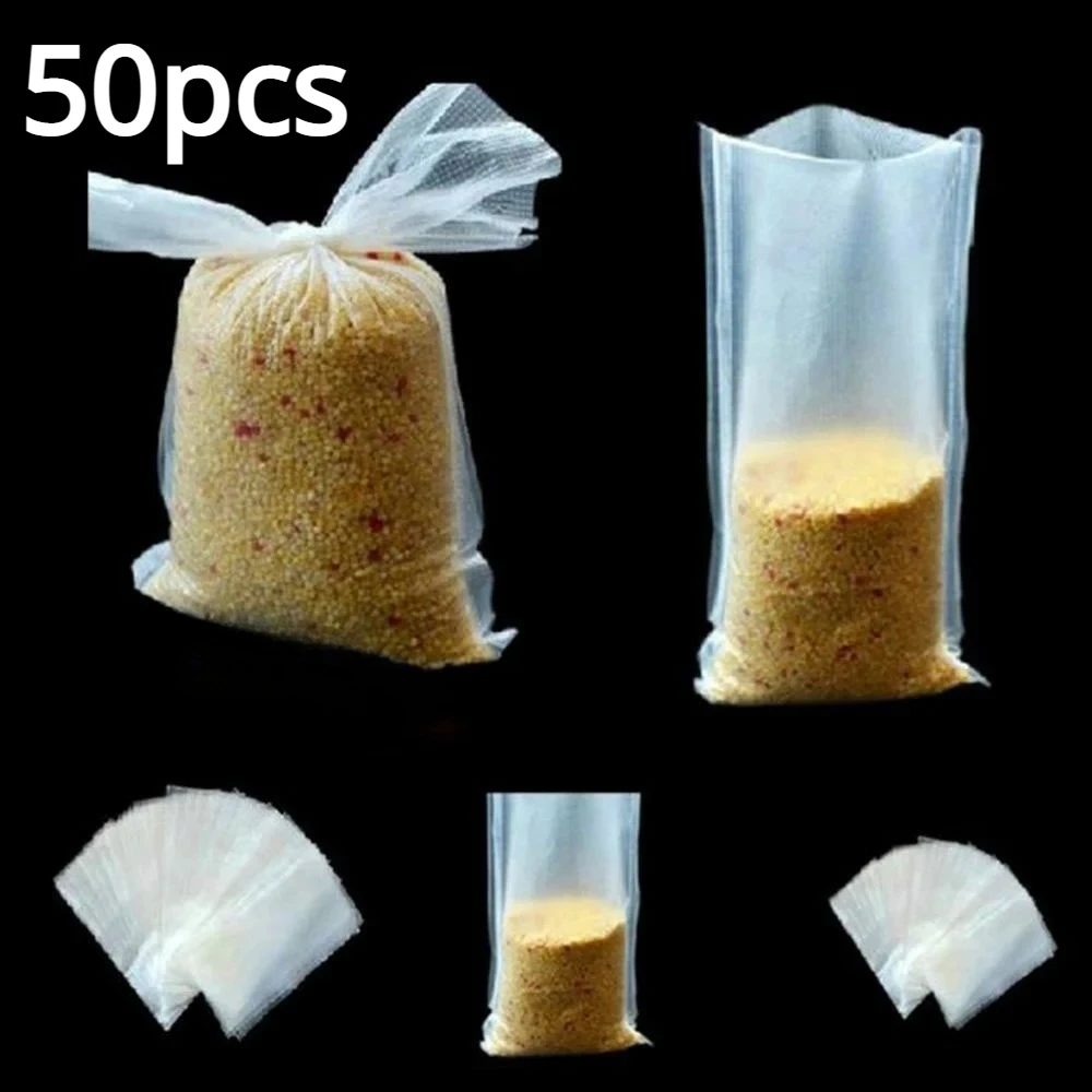 Filet PVA soluble 50 pièces pour amorçage carpe - appâts et équipement de pêche écologique