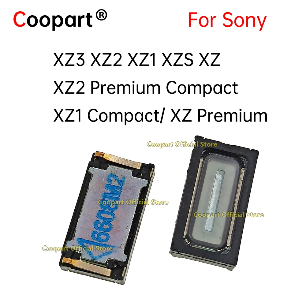 Auricolare Ricevitore Altoparlante 2 Pezzi Per Sony Xperia Xz3 Xz2 Premium Compact/ Xz1 Xzs Compact/ Xz Premium Z4 Z3 + D5803 D5833 E6553