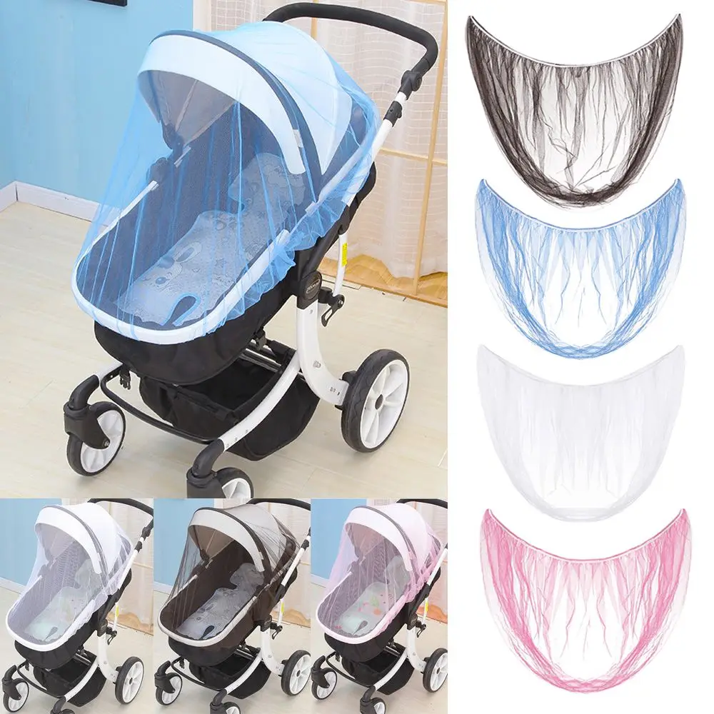 Cover Outdoor Stroller Accessories  Mosquito Net Pushchair Anti-bug Netting Pushchair Mosquito Net Infant Protection Mesh