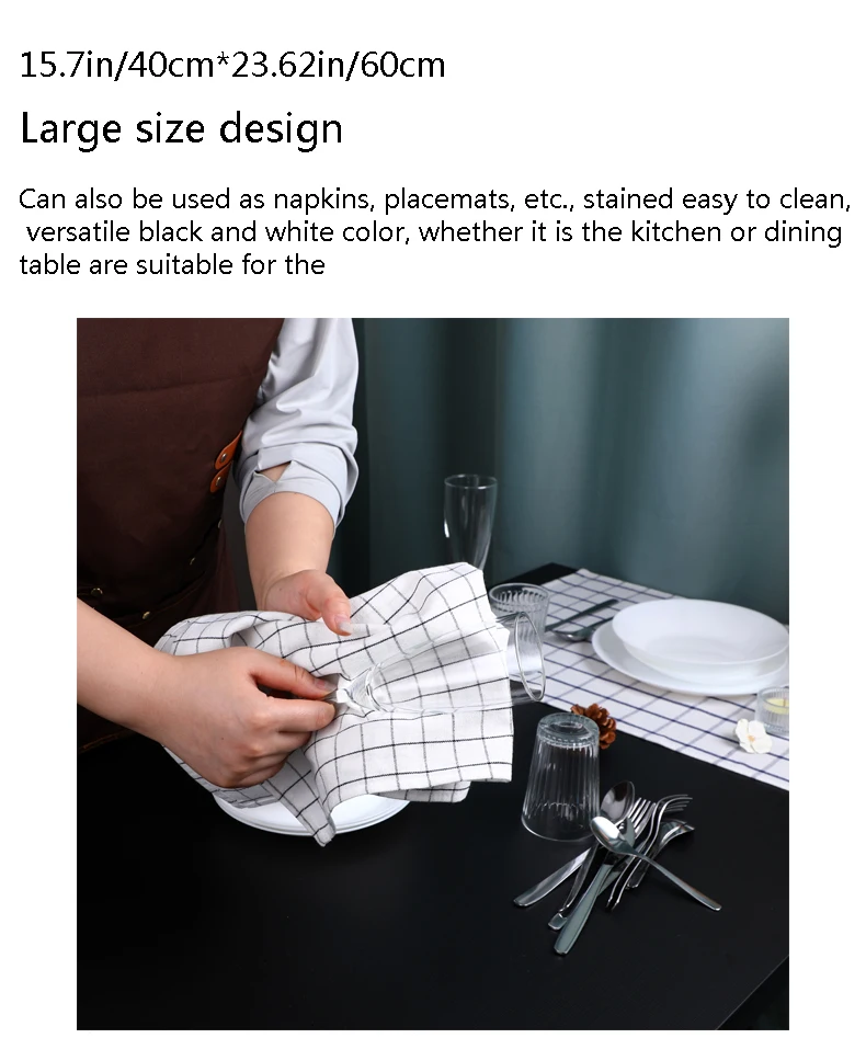 Description Picture 4 of itemHome Kitchen Placemats: Dining, Food, Tea - Fabric Napkins