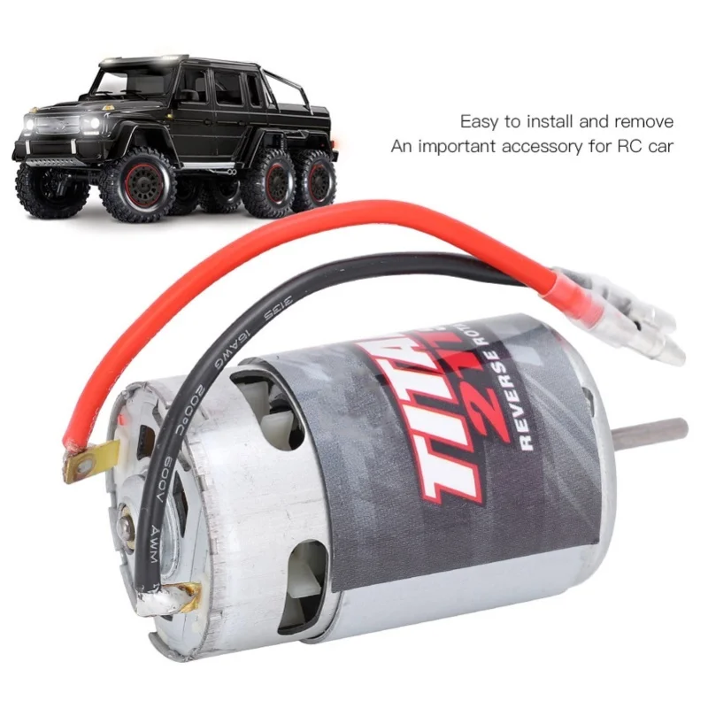 TRAXXAS 1/10 RC 자동차에 적합한 전문가용 21T 550 모터 RC 교체 액세서리