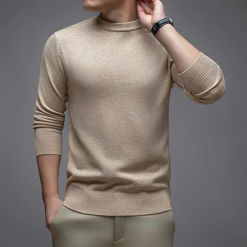 Casual Solid O Neck Mid Waist Sweaters(6 colors)