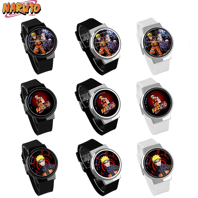 Naruto Series Anime Cartoon Watch para Estudantes, Uchiha Itachi,  Caleidoscópio Sasuke, Roda de Escrita, Olho Kakashi, Masculino e Feminino,  Novo - AliExpress