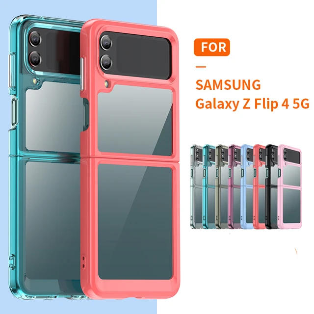 Samsung Galaxy Fold Flip Case  Samsung Galaxy Z Flip 4 Cases - Z Flip 4  Case Luxury - Aliexpress