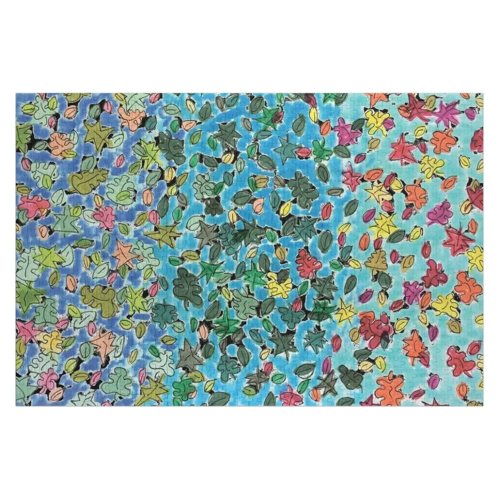

Seasons of Leaves Jigsaw Puzzle Customs With Photo Personalized Toy For Children Puzzle