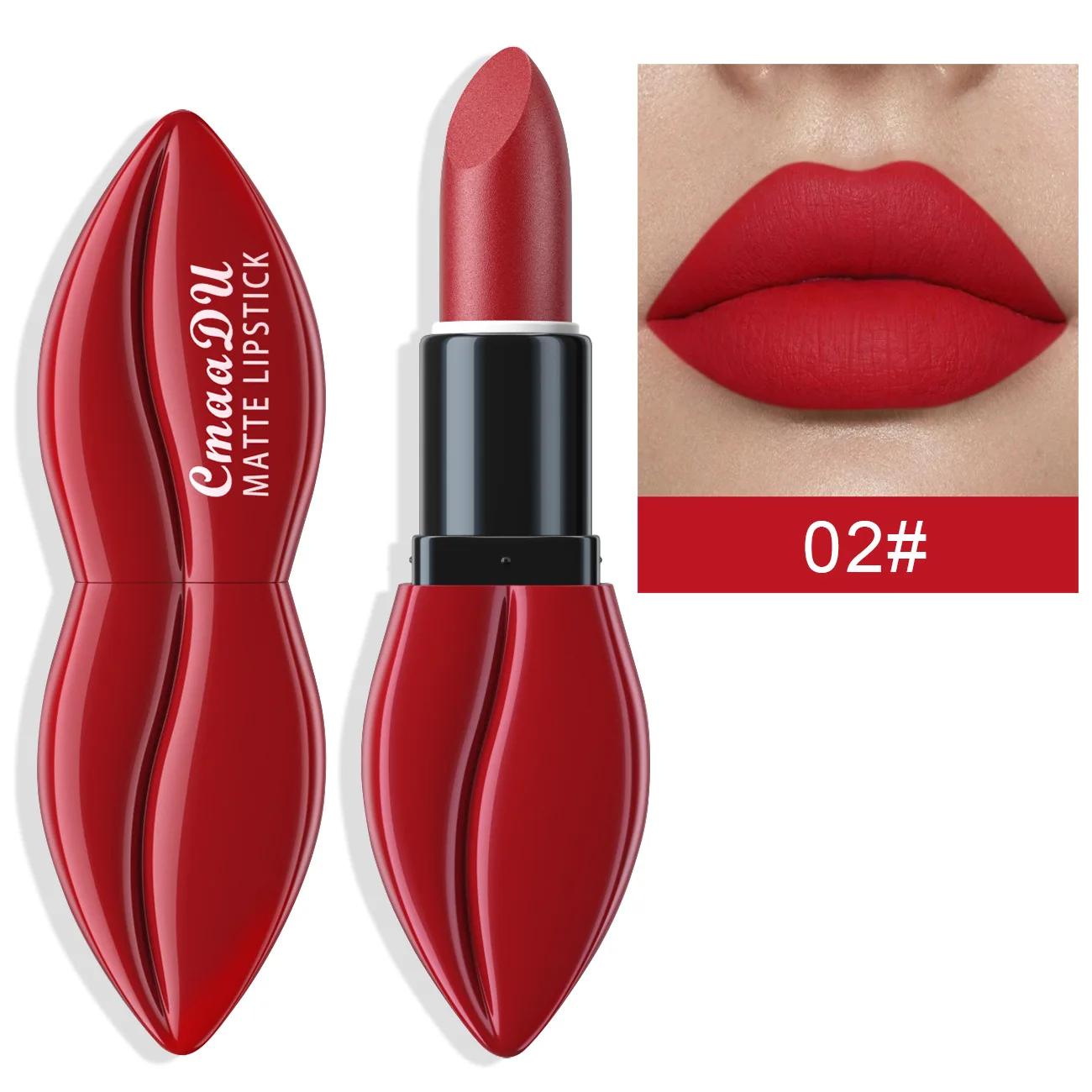 Natural suave fosco à prova dwaterproof água veludo nude batom sexy vermelho marrom batom pigmentos maquiagem lipgloss longa duração profissional 12
