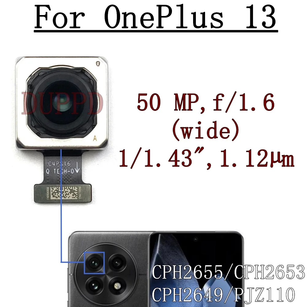 Enhanced Front and Rear Camera Replacement with Flex Cable