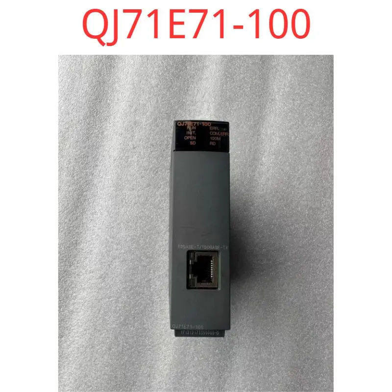 Second-hand test OK QJ71E71-100 module PLC QJ71E71 100 AliExpress