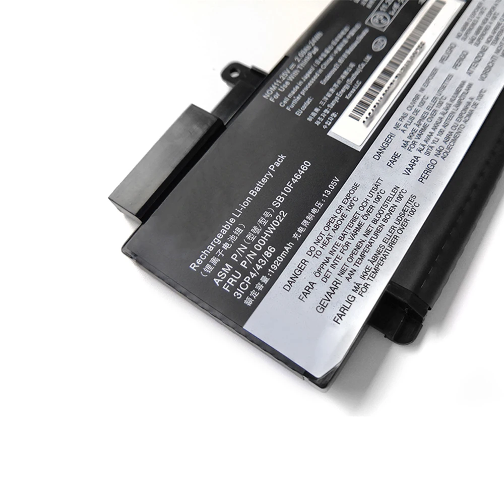 Фото Аккумулятор для ноутбука Lenovo ThinkPad X1 Carbon 11,58 4708, 2017 в, 2018 мАч №4