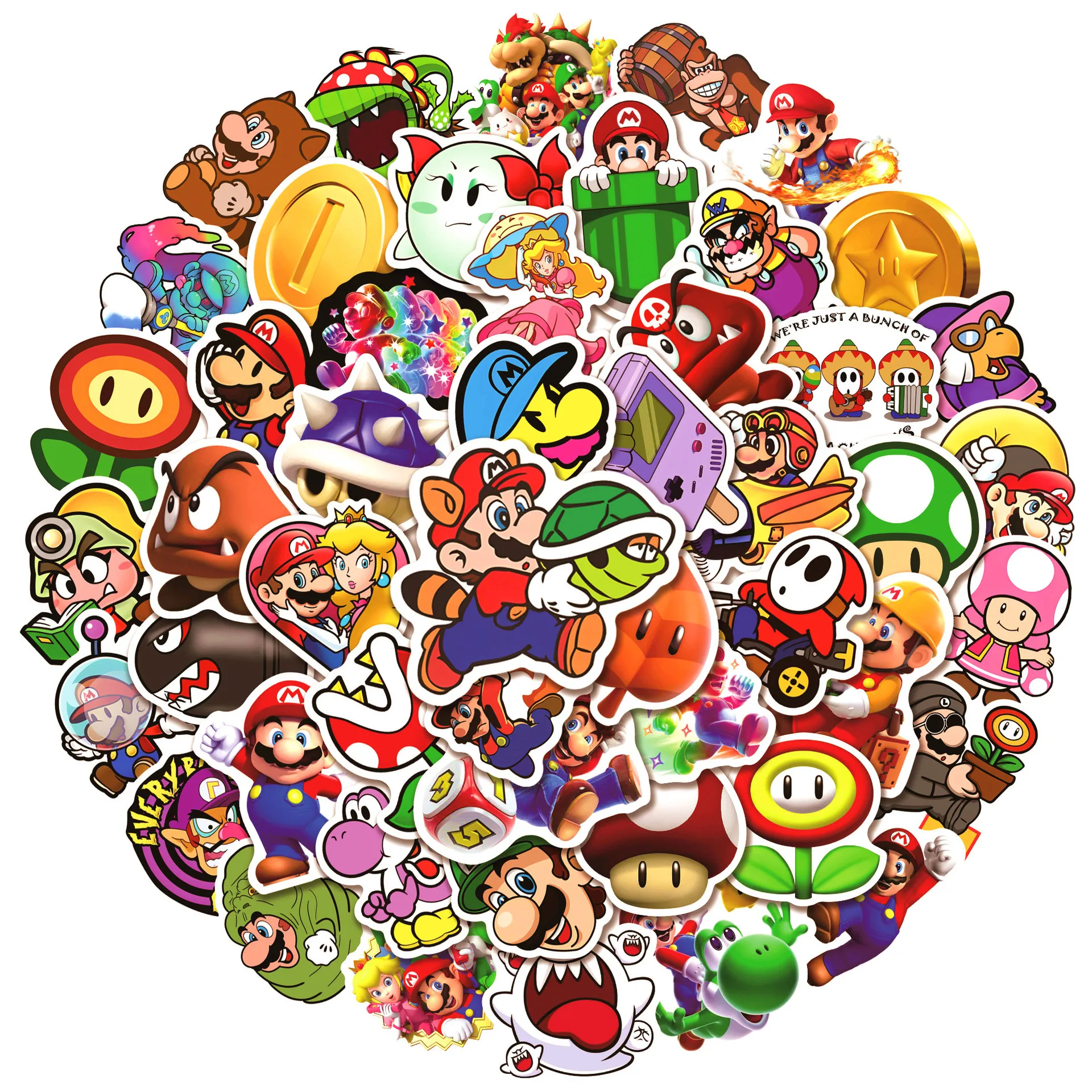 Stickers Mario Bros