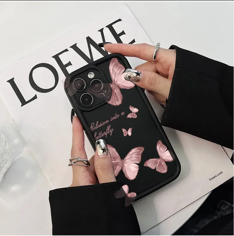 Elegant Butterfly Design Luxury Phone Case