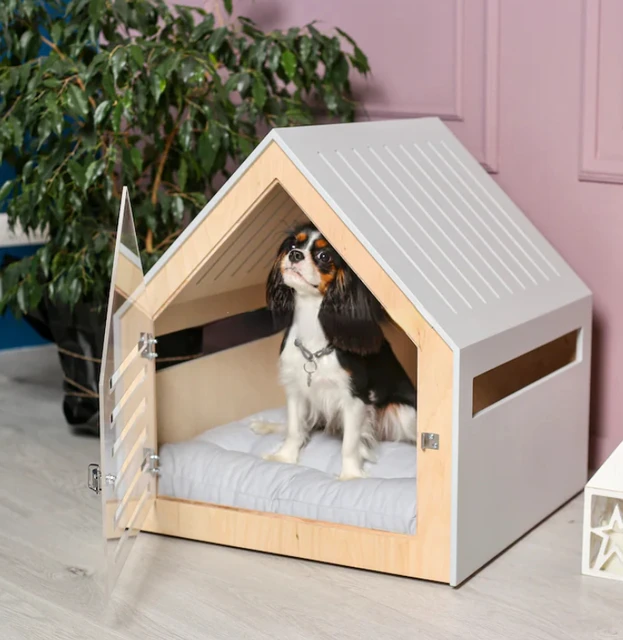 Home Kennel Dog House Prefab Cat Toys Outdoor Dog House Puppy Littlest Pet  Shop Villa Jaula Para Perros Dog Furniture Fg24 - AliExpress