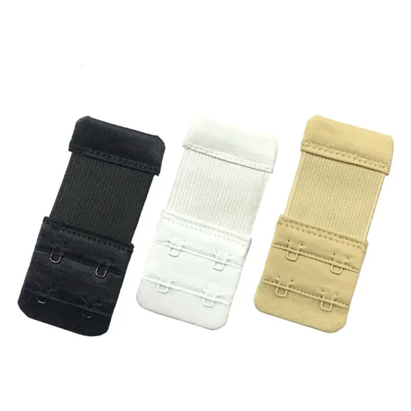 Bra Extender 3PCS Bra Extender 2/3/4 Hooks Women Elastic Bra Extension Strap Hook Clip Intimates Adjustable Lengthened Buckle Accessories