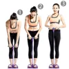 4/6 TubeElastic Yoga Pedal Puller Resistance Band Workout Pull Tension Rope for Abdomen/Waist/Leg Stretching Slimming Training 4
