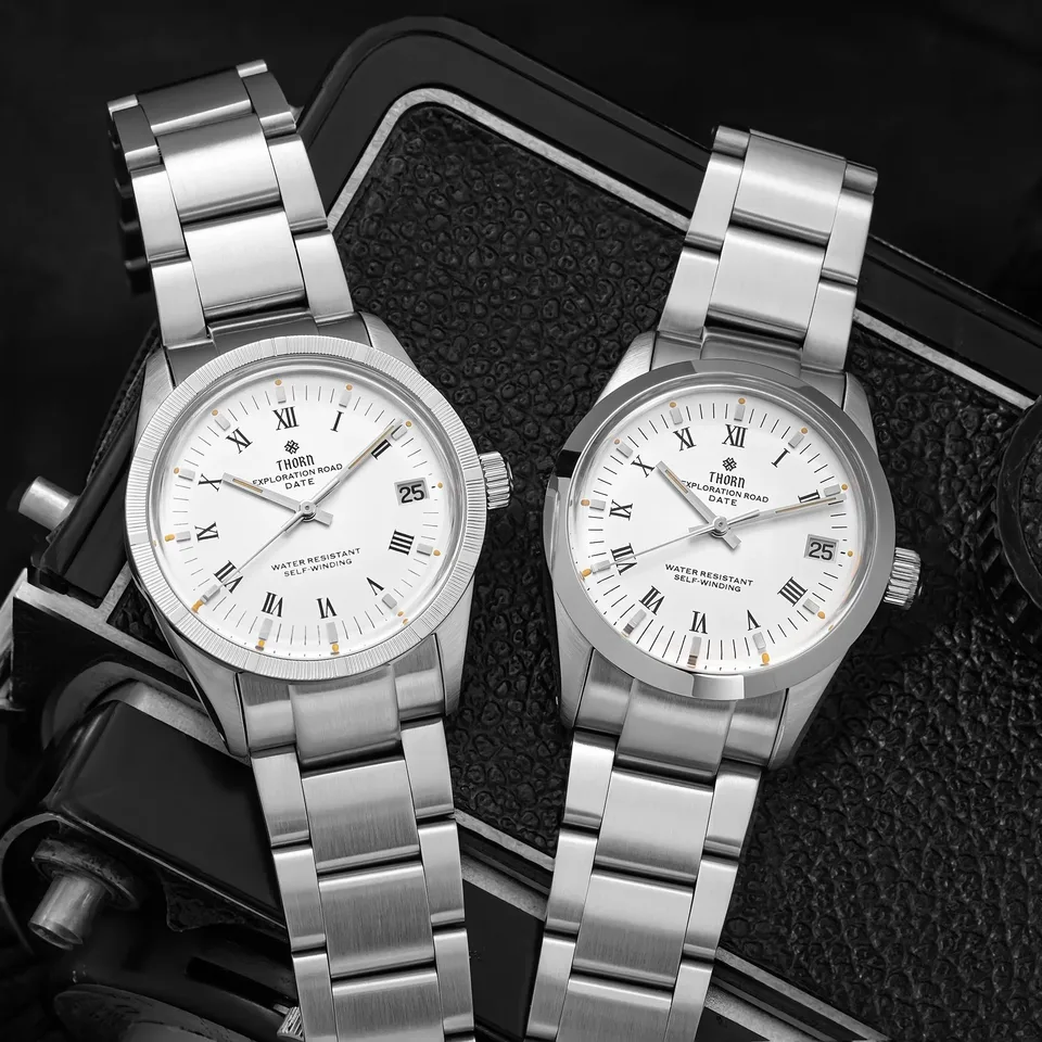 ☆ Thorn EXPオマージュ/T005/34mm/自動巻 pt5000 ☆ THORN Xiliao