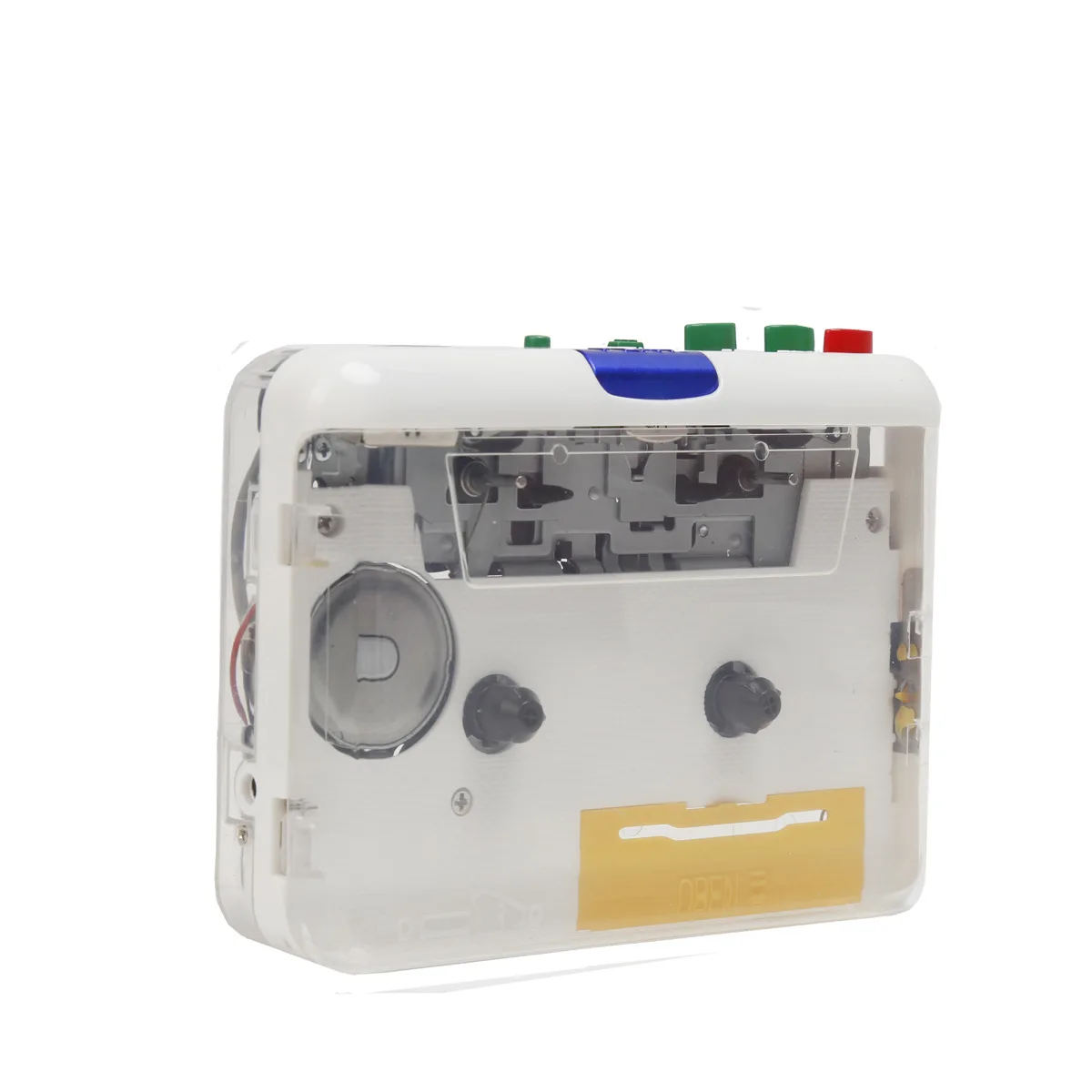 Portable Cassette Player USB Power Supply Personal 3.5mm Headphone Jack MP3/CD Audio Auto Reverse Cassette to MP3 Converter