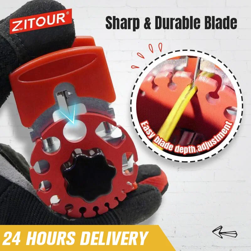 Zitour®Pince à dénuder rapide universelle, outils de câble métallique,  décapant portable, multi-outil, dropshipping