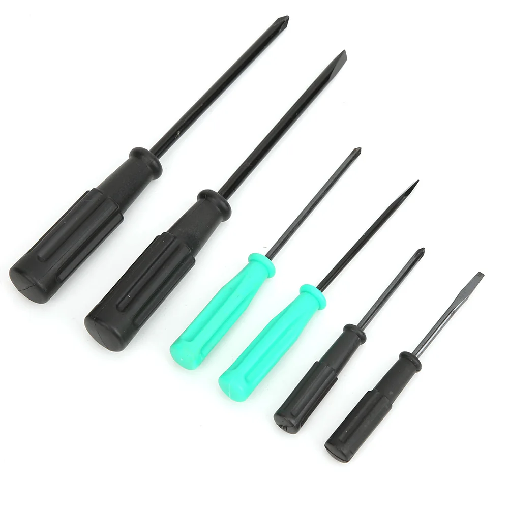 6PCS/set Screwdriver Kit Slotted  Heat Treated Repairing Screwdriver Tool for Sewing Machine  Screwdriver Screwdriver Kit