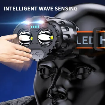 Rechargeable Waterproof LED Headlamp 1