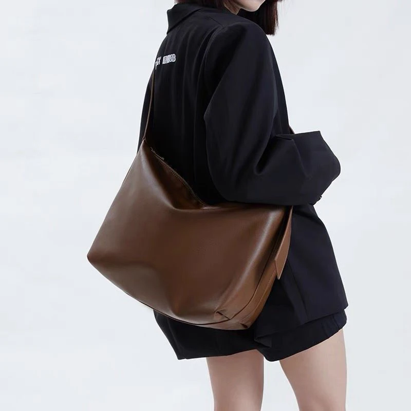 Half-Moon Small Shoulder Underarm Bags Vintage Crossbody Bag