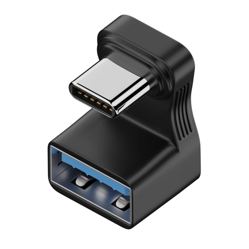 Adaptateur USB-C Angle Droit 90° - Mâle Vers Femelle - 3 Modèles - Support 40Gbps, 100W, Vidéo 8K