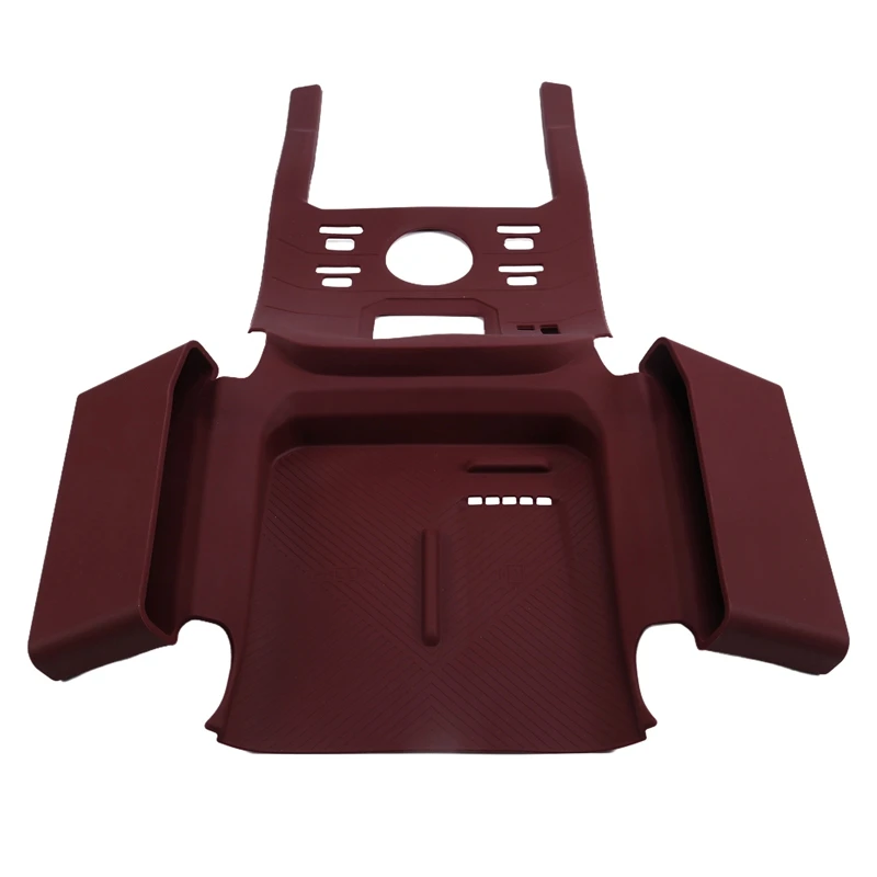 Fit For Jetour Travler T2 Central Control Gear Silicone Pad Storage Box Wireless Charging Protection Anti Slip Pad