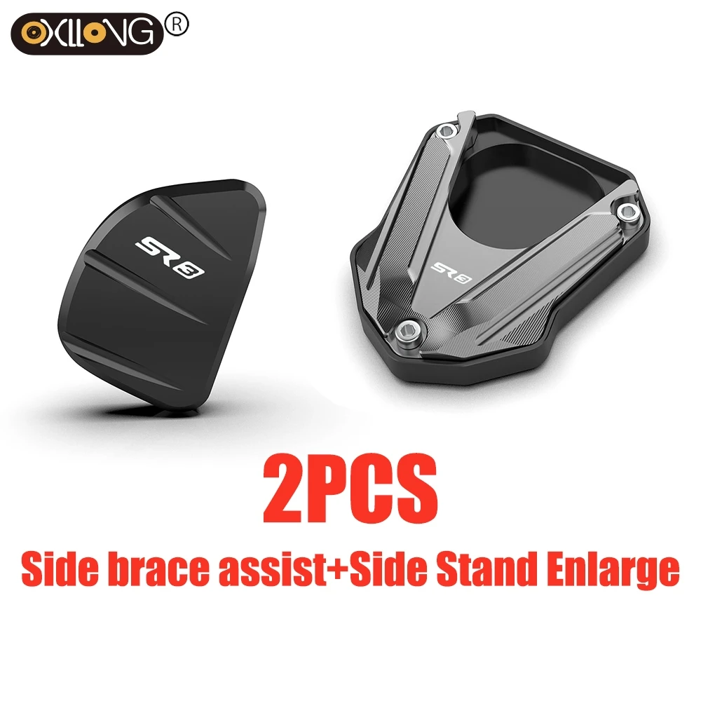 Enhanced CNC Kickstand Foot Side Stand Enlarger - Premium Motorcycle Accessory