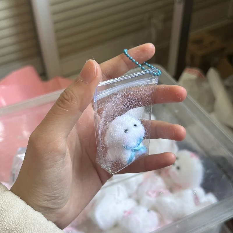 귀여운 미니 강아지 도장 치킨 수제 실리콘 핀치 스퀴즈 장난감, 성인 어린이 생일 선물, 퀴시 장난감, 2024 신제품