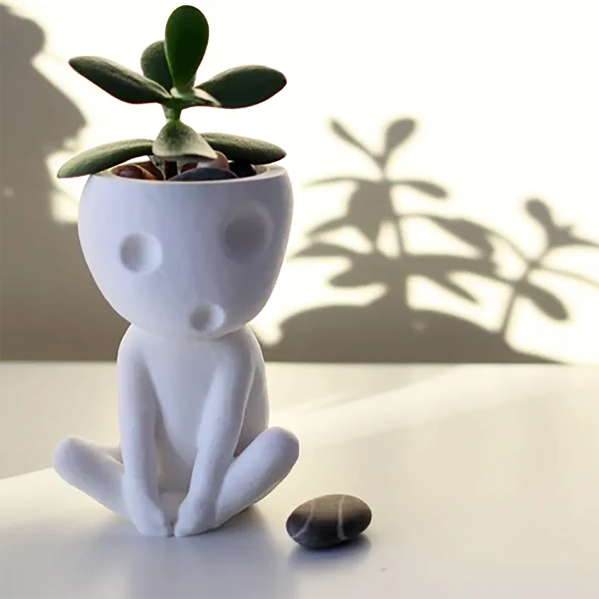 Kawaii شجرة الجان زارع وعاء كوداما البستنة وعاء حامل نبات صغير نبات الهواء HoldeiPlant الأواني أواني الزهور للنباتات الداخلية