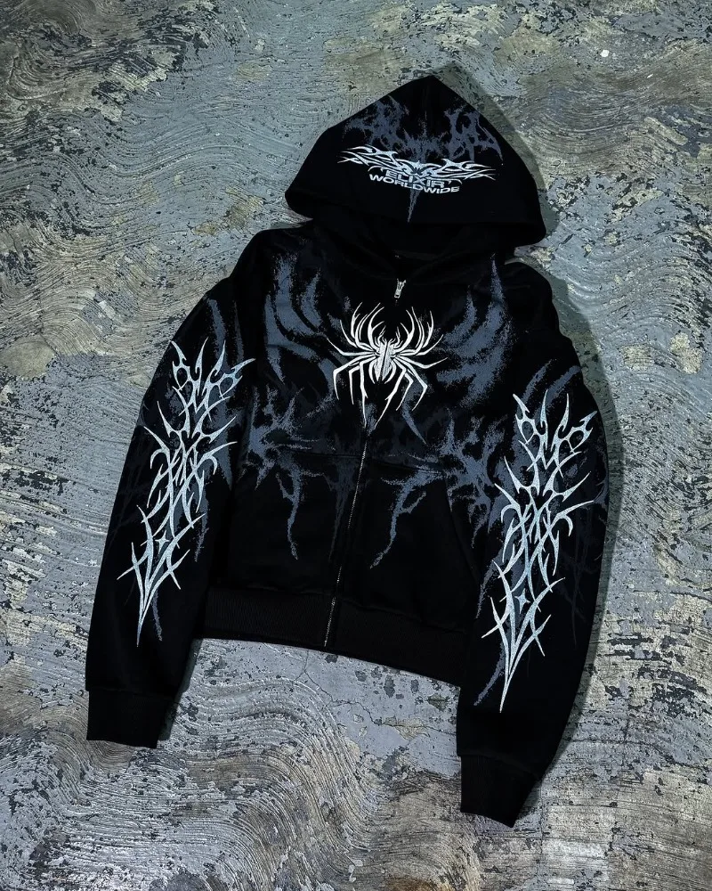 2025 Hip-hop Trendy Streetwear Tracksuit Men High Street