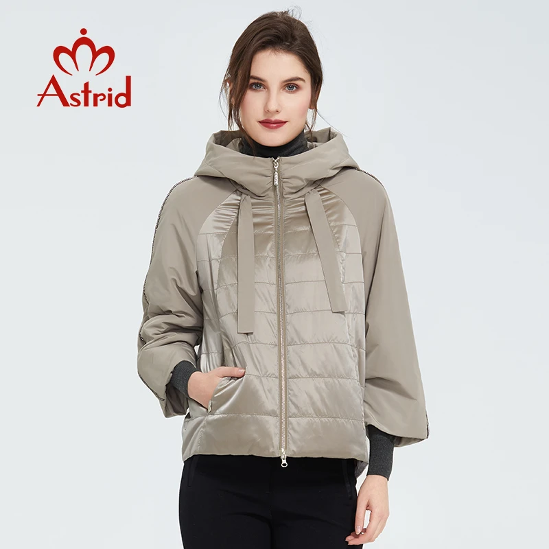 Aster D abrigo corto de algodón para mujer, informal, cálida, fina, de alta calidad, para primavera y ZM 8601, 2022|Parkas| - AliExpress